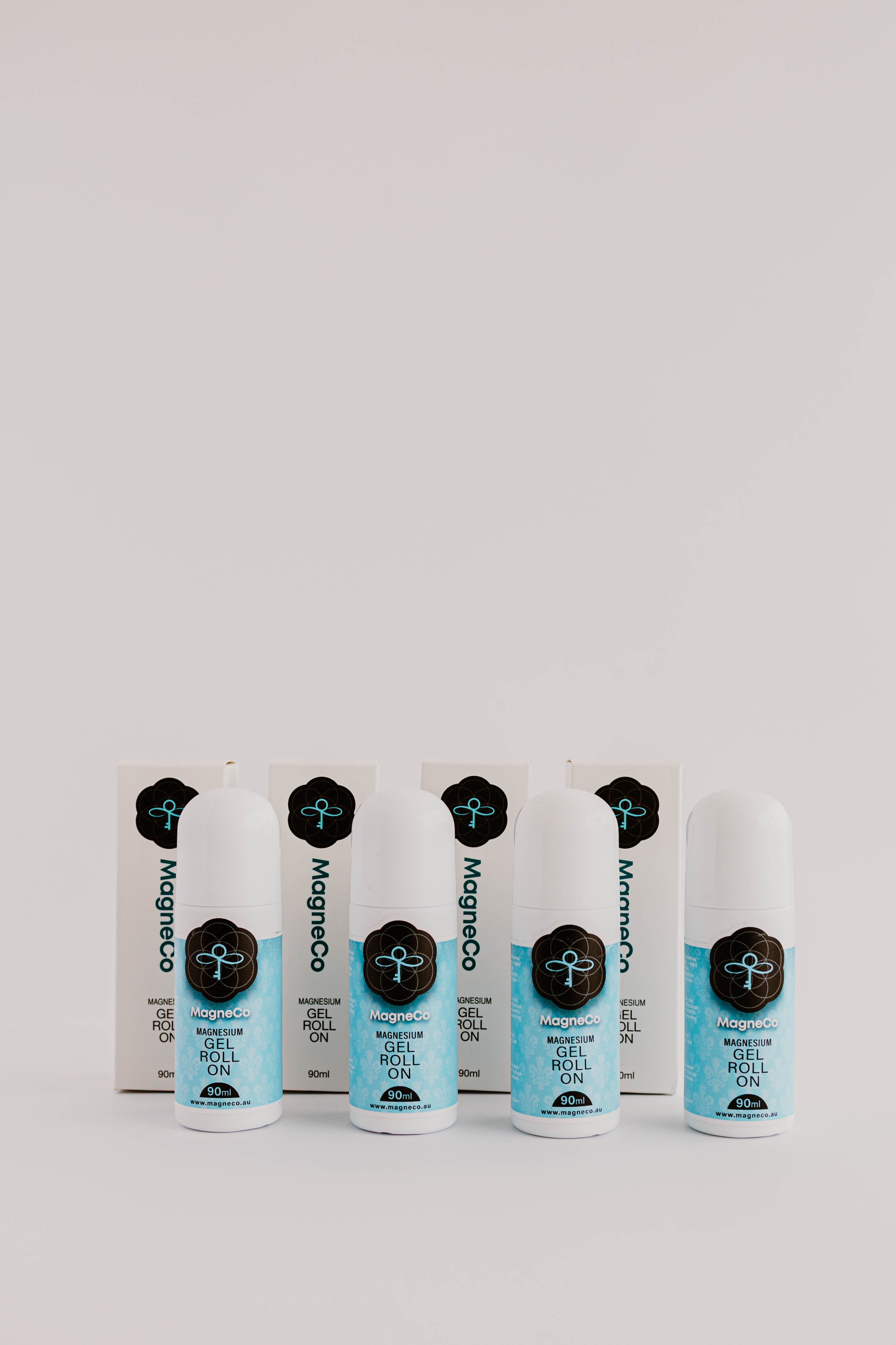 Magnesium Gel Roll-On 4-Pack