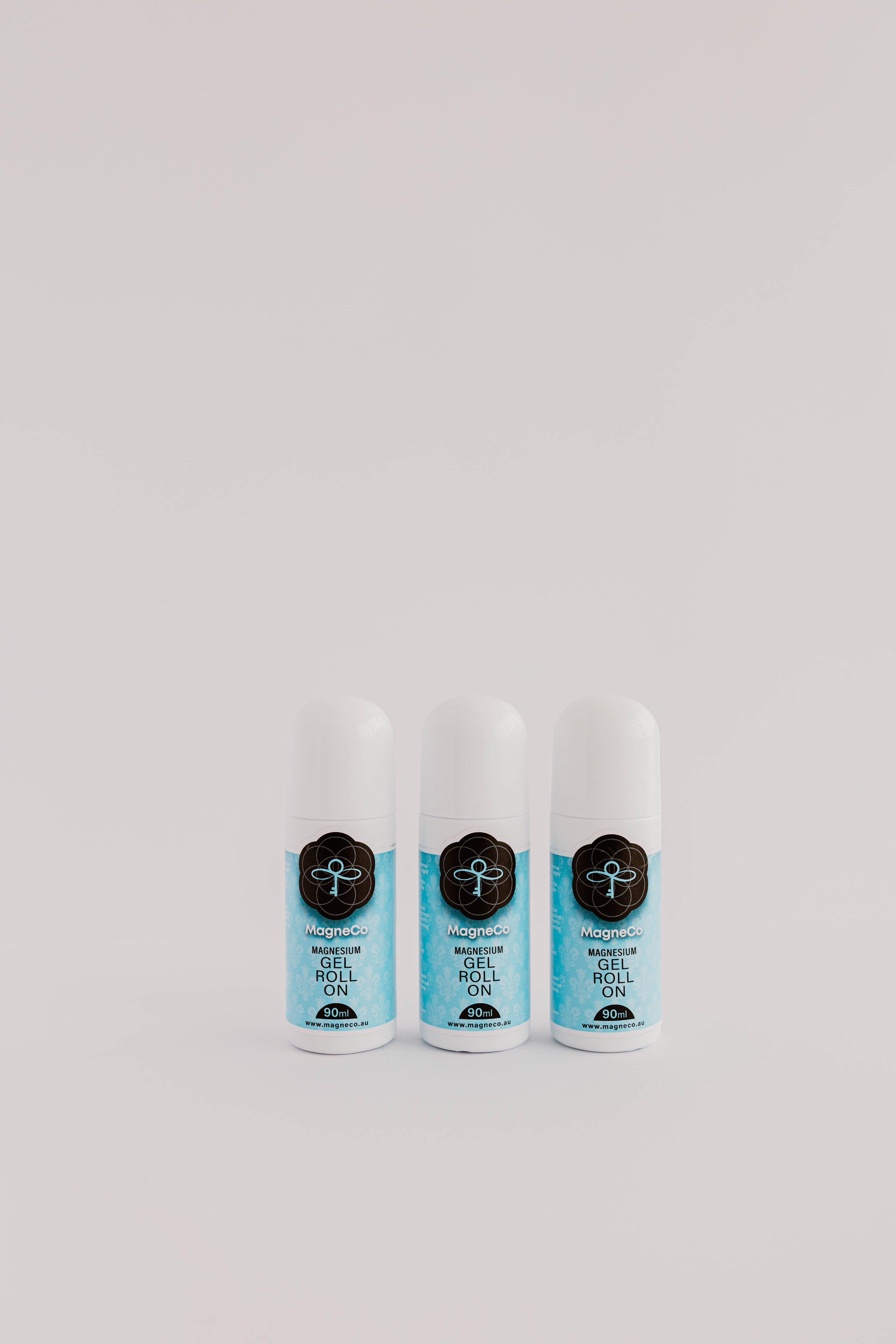 Magnesium Gel Roll-On 3-Pack