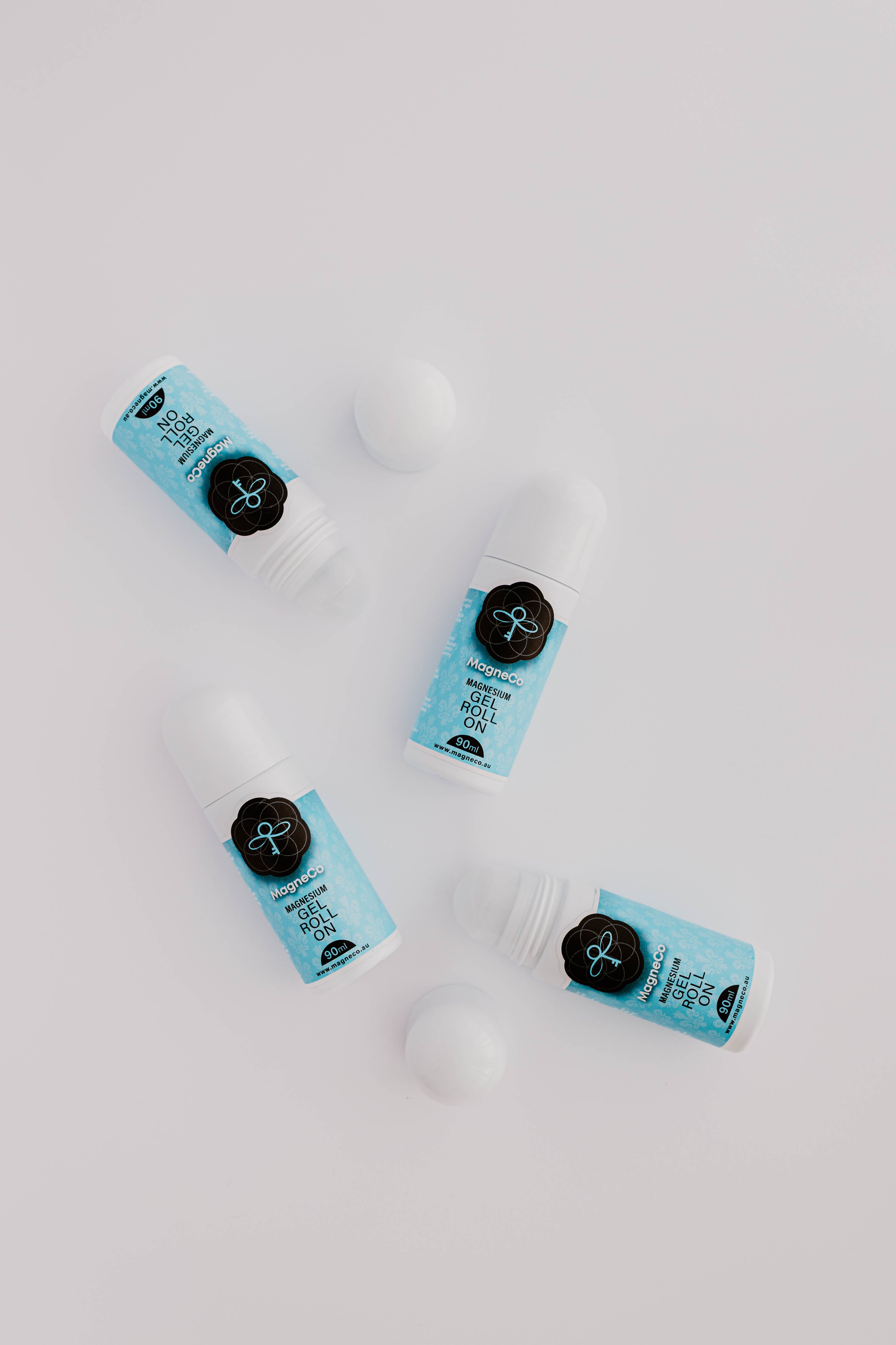 Magnesium Gel Roll-On 4-Pack